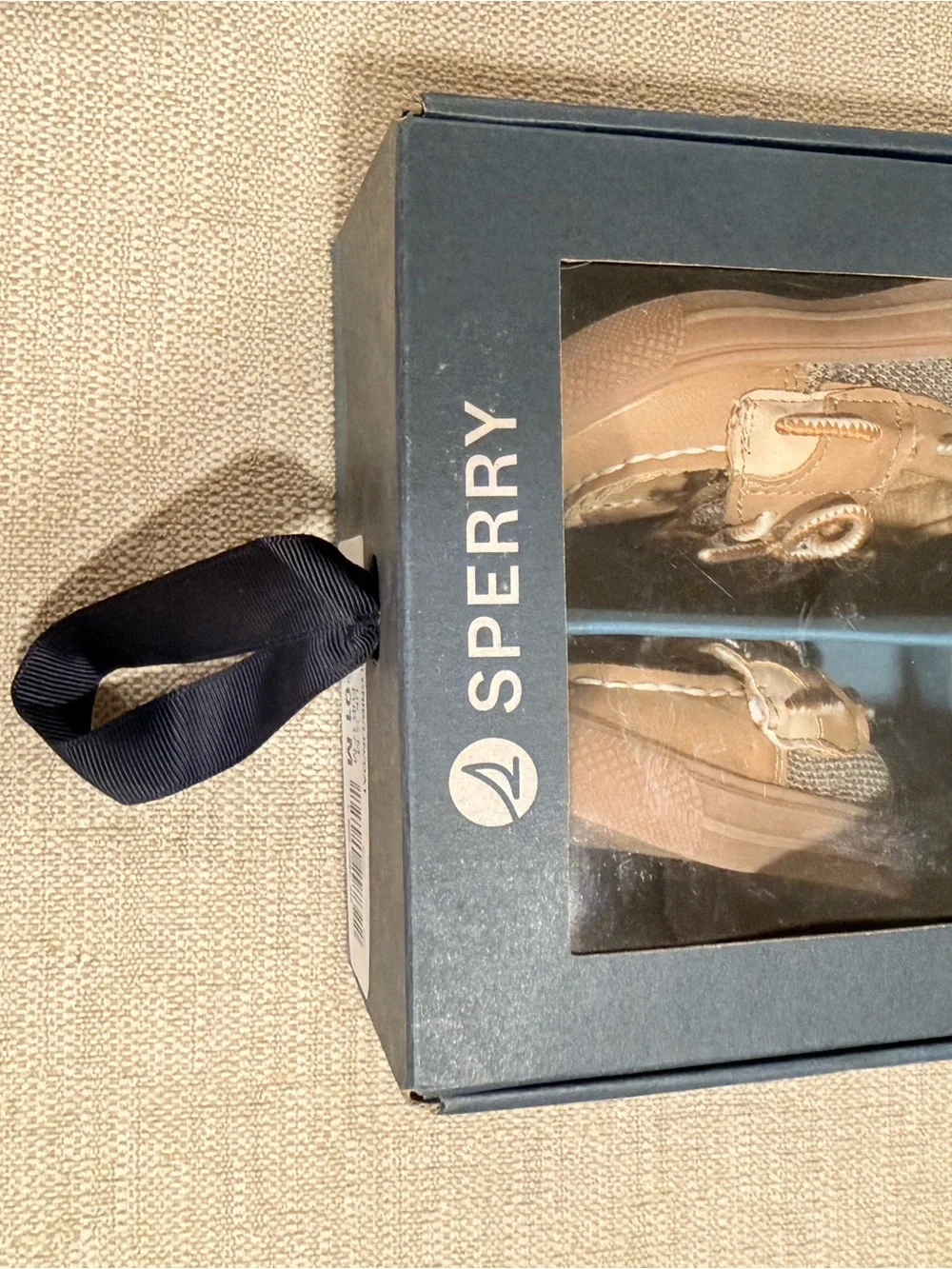 Sperry Baby Oat Boat Shoes with Velcro Strap